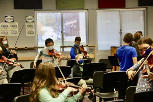 Middle school orchestra