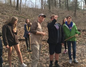 Envirothon team and Mr. Berland