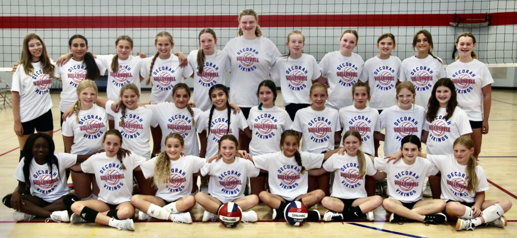 8th Grade Volleyball team