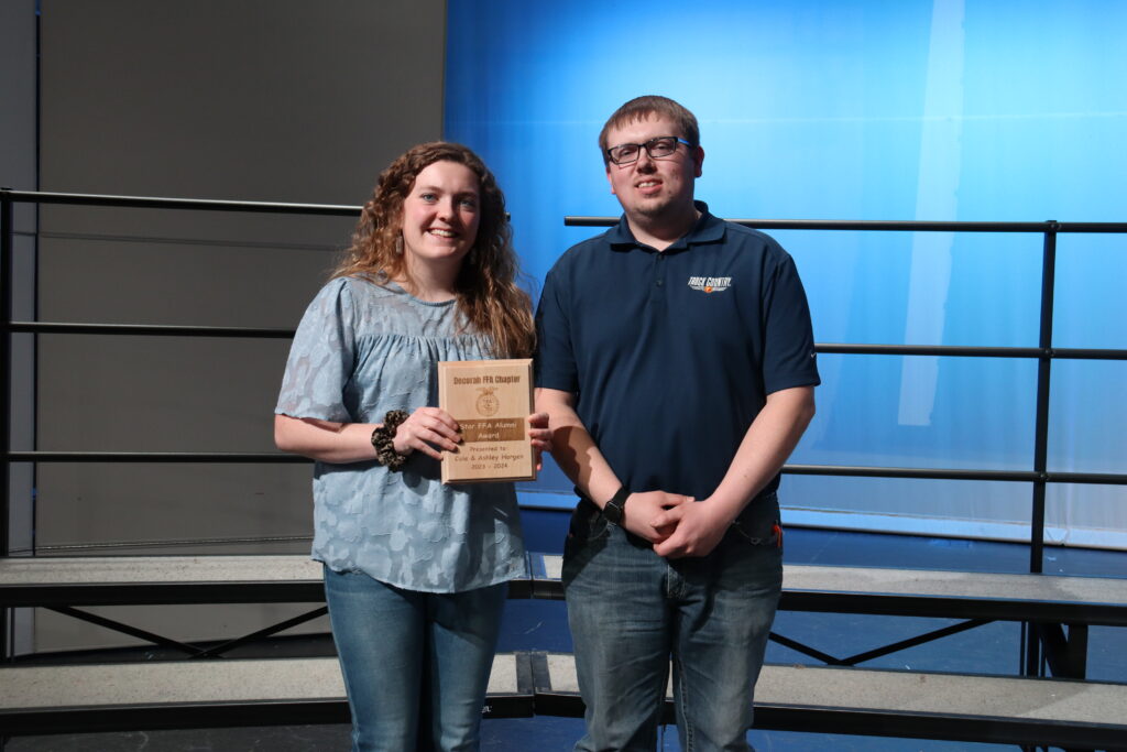 3.21.24 Awards Program Star Alumni and Supporters Ashley and Cole Horgen