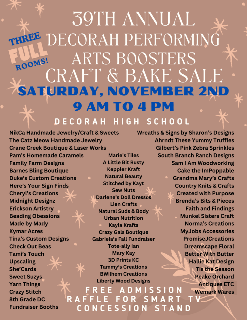 39th annual Decorah Performing Arts