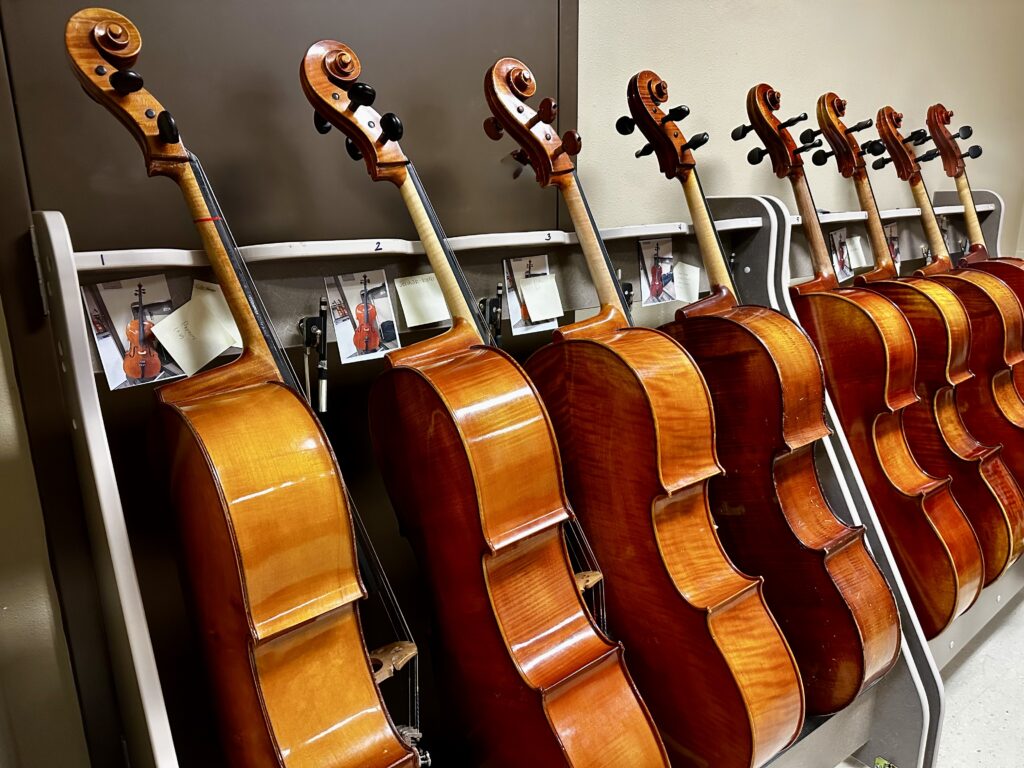 Cellos at DHS