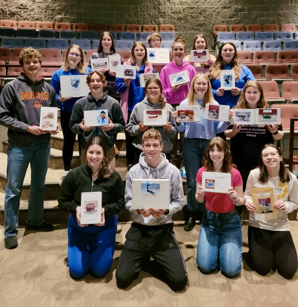 Decorah NHS LEGO kits