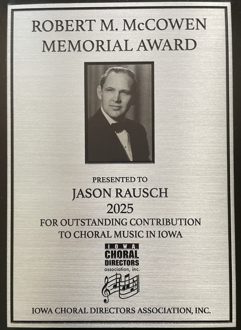 Decorah High School’s Jason Rausch Honored with Prestigious Robert M ...